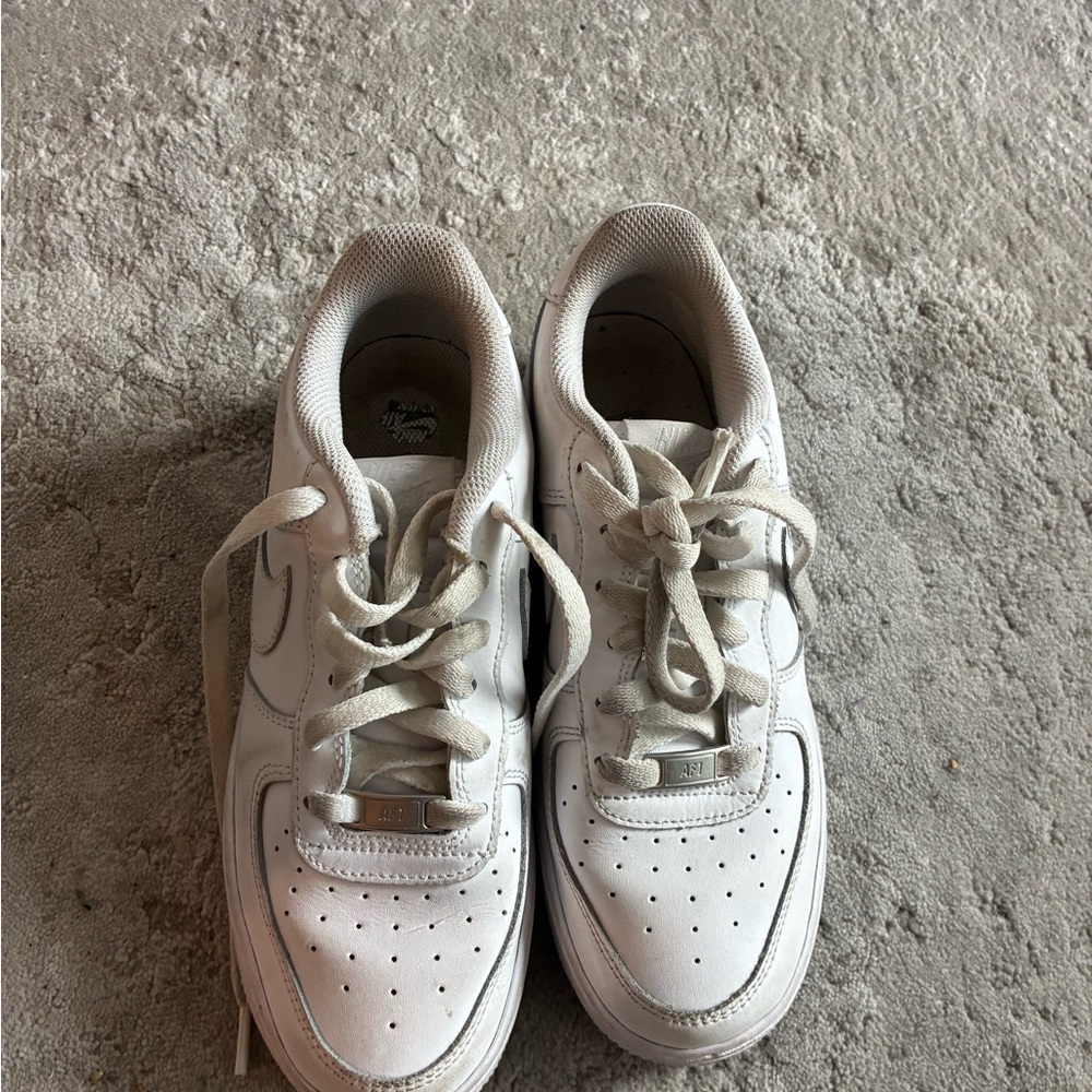 Classic White Kids Sneakers